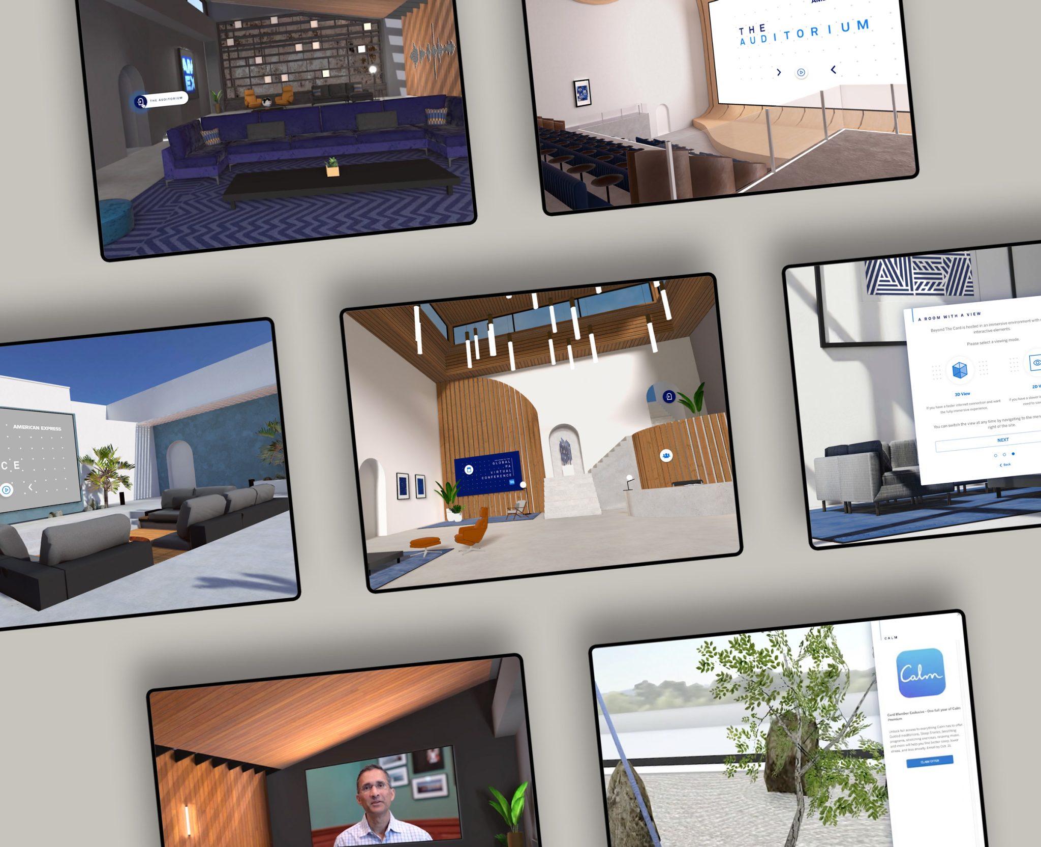 AMEX Campus Virtual Experience Platform