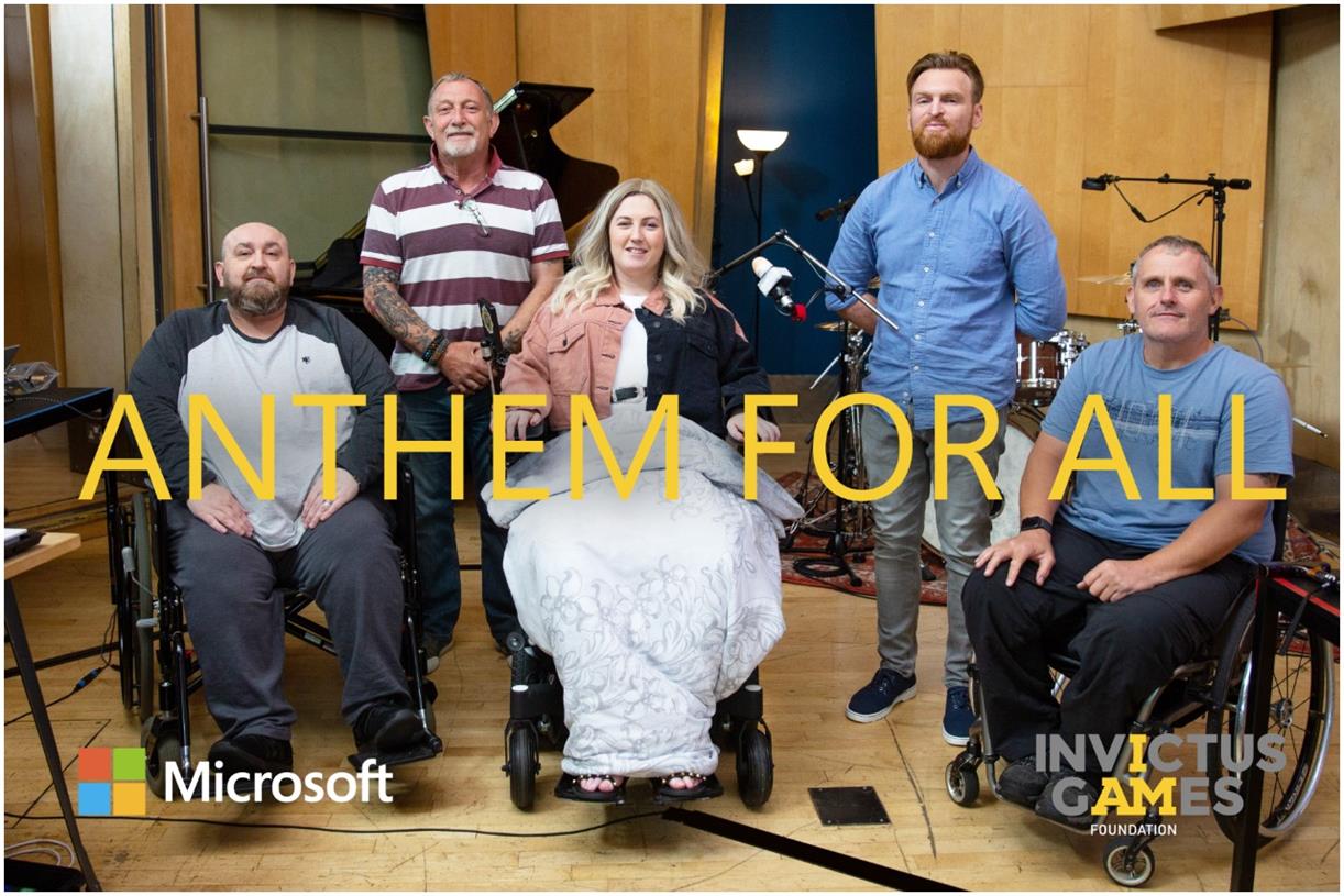 Microsoft Invictus Games Anthem For All