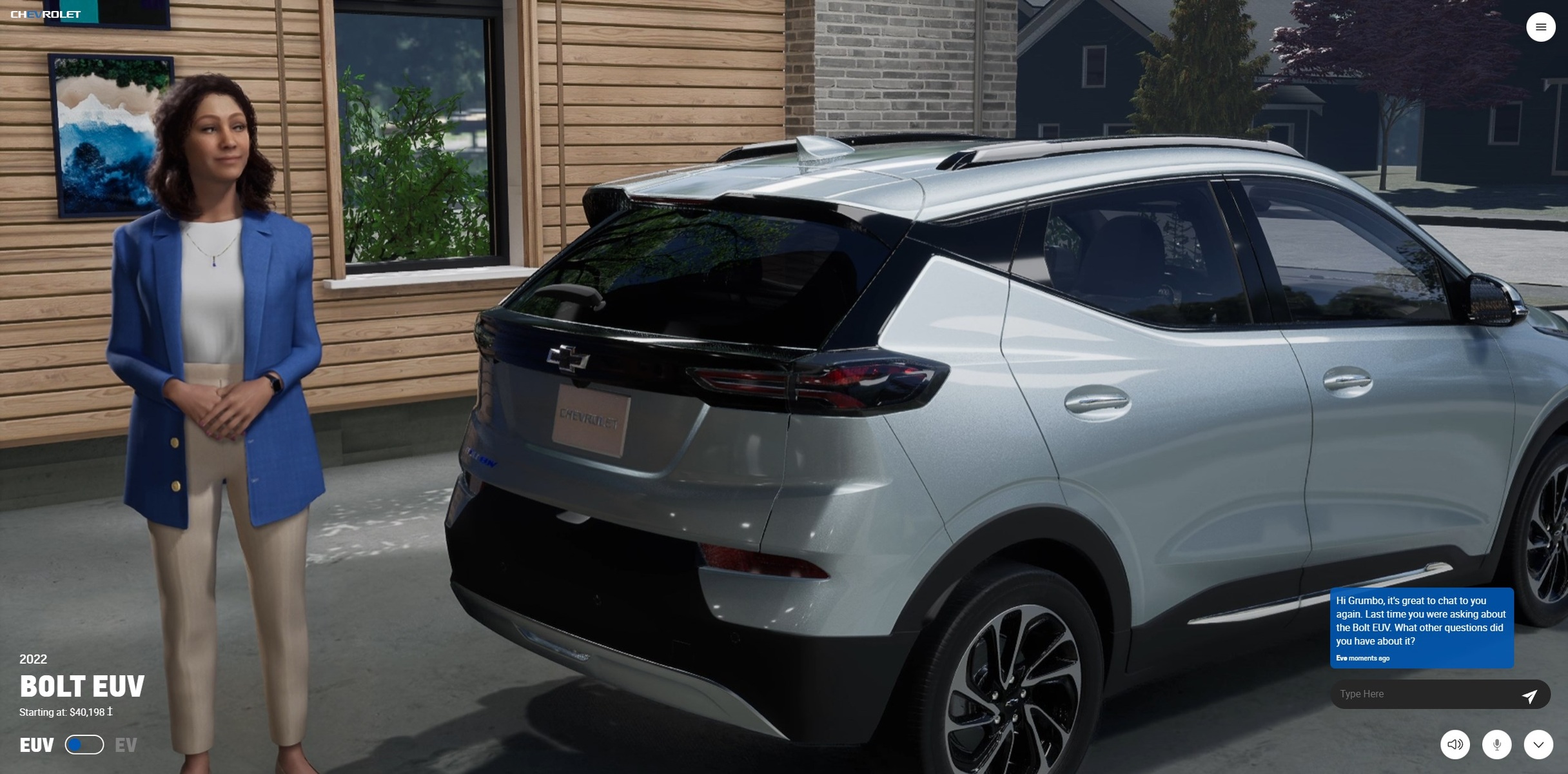 General Motors AI Interactive Sales Agent